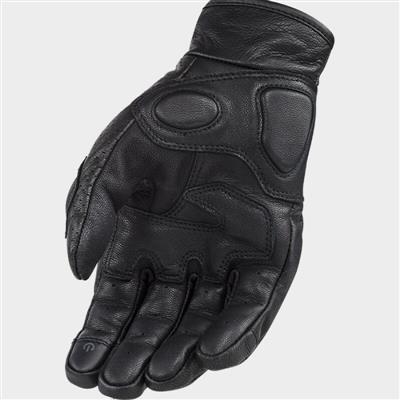 LS2 RUST MAN GLOVES BLACK LEATHER XXL