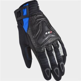 LS2 ALL TERRAIN LADY GLOVES BLACK BLUE S