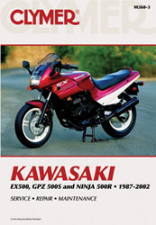 CLYMER MANUAL – GPZ500 1987 – 2002