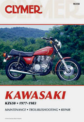 CLYMER MANUAL – KZ650 1977-83