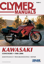 CLYMER MANUAL – ZG1000 CONCOURS 1986 – 2004