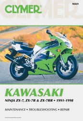 CLYMER MANUAL – ZX7/ZX7R/ZX7RR 1991 – 1998