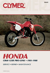 CLYMER MANUAL –  CR60-125 1981 – 1988