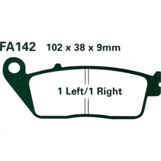 FA142 – EBC DISC BRAKE PADS
