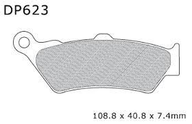 DP623-DUNLOPAD SINTERED DISC BRAKE PADS