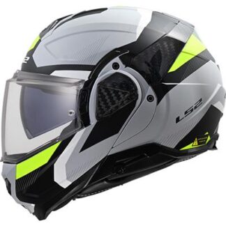 LS2 FF910 ADVANT 2 TRIPLE LIGHT GREY H-V YELLOW L