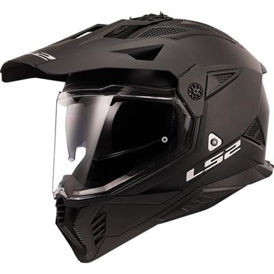 LS2 MX702 PIONEER 2 MATT BLACK 06-M