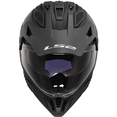 LS2 MX702 PIONEER 2 MATT BLACK 06-M