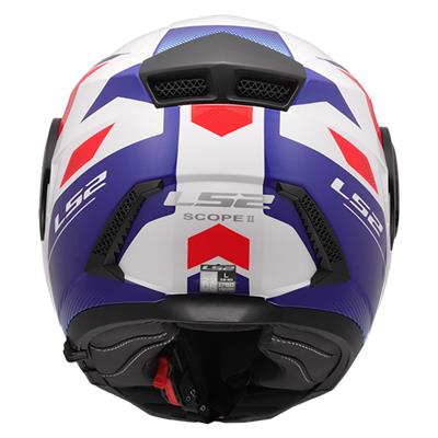 LS2 FF902 SCOPE II DURIA WHITE BLUE RED (S)