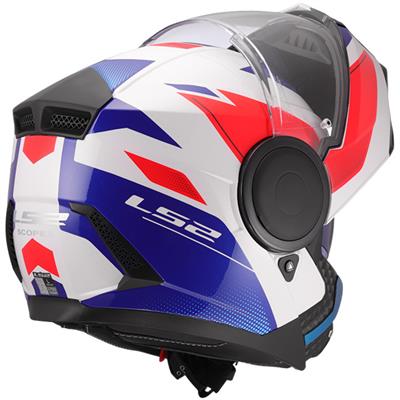LS2 FF902 SCOPE II DURIA WHITE BLUE RED (M)