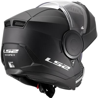 LS2 FF902 SCOPE II SOLID MATT BLACK (XS)