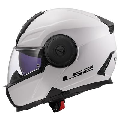 LS2 FF902 SCOPE II SOLID GLOSS WHITE (M)