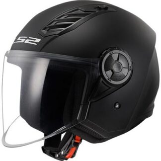 LS2 AIRFLOW II SOLID MATT BLACK (XL)