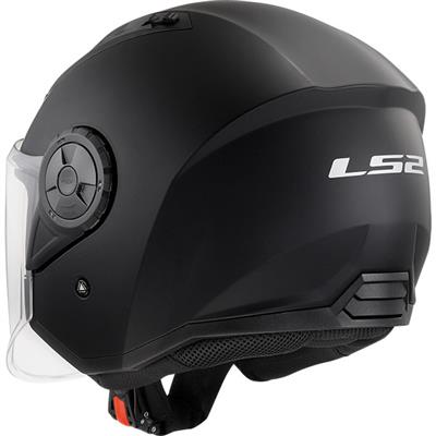 LS2 AIRFLOW II SOLID MATT BLACK (L)