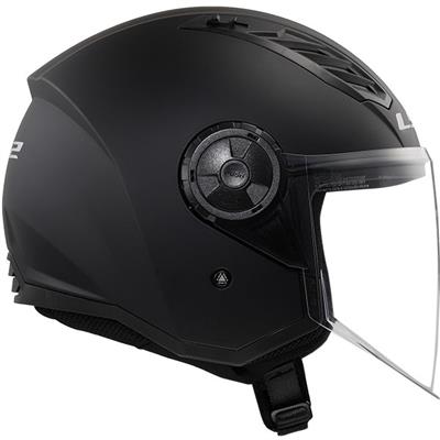 LS2 AIRFLOW II SOLID MATT BLACK (L)