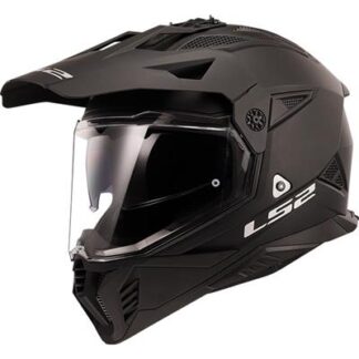 LS2 MX702 PIONEER 2 MATT BLACK 06-XXL