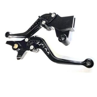 SHORT ADJUSTABLE LEVERS GUERILLA HIMALAYAN 450 (E5) BLACK