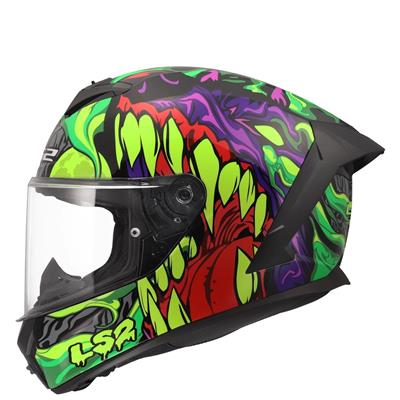 LS2 FF820 RAPID III LYCANT PURPLE GREEN (L)