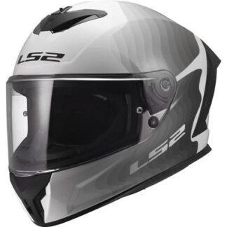 LS2 FF820 RAPID III FLOW WHITE GREY (XL)