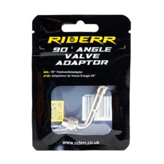 RIDERR ANGLED VALVE SILVER
