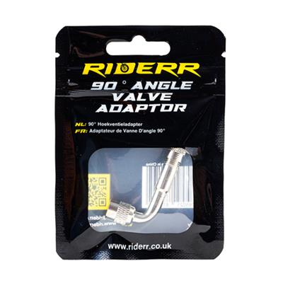 RIDERR ANGLED VALVE SILVER