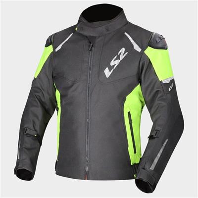 LS2 LS2 ZOOM JACKET BLACK YELLOW (3XL)