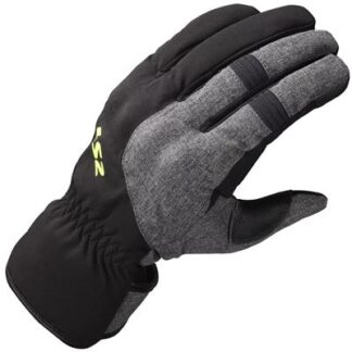 LS2 URBS 2 MAN GLOVES BLACK GREY YELLOW (L)
