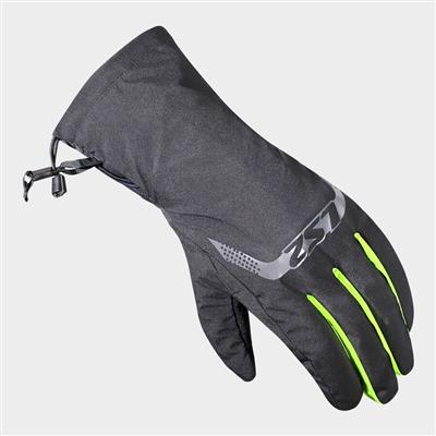LS2 THERMORAIN GLOVES BLACK H-V YELLOW M-L