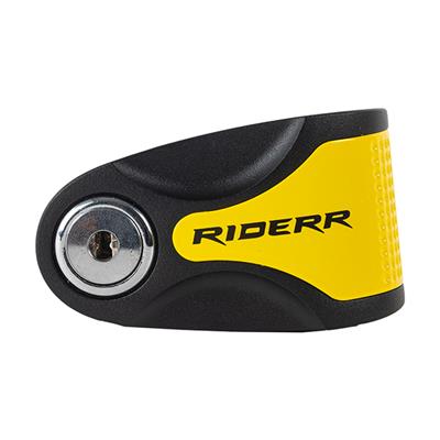 RIDERR RIOT ALARM DISC LOCK YELLOW