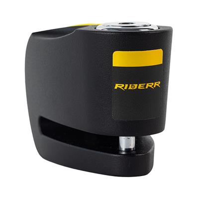 RIDERR RIOT ALARM DISC LOCK YELLOW