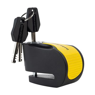 RIDERR RIOT ALARM DISC LOCK YELLOW