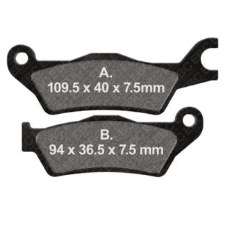 FA715 – EBC DISC BRAKE PADS