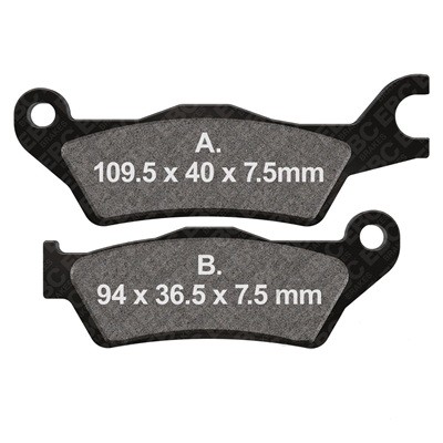 FA715 – EBC DISC BRAKE PADS
