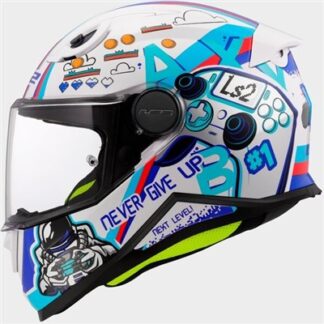 LS2 FF812 KID NEXT LEVEL HELMET WHITE SIZE S